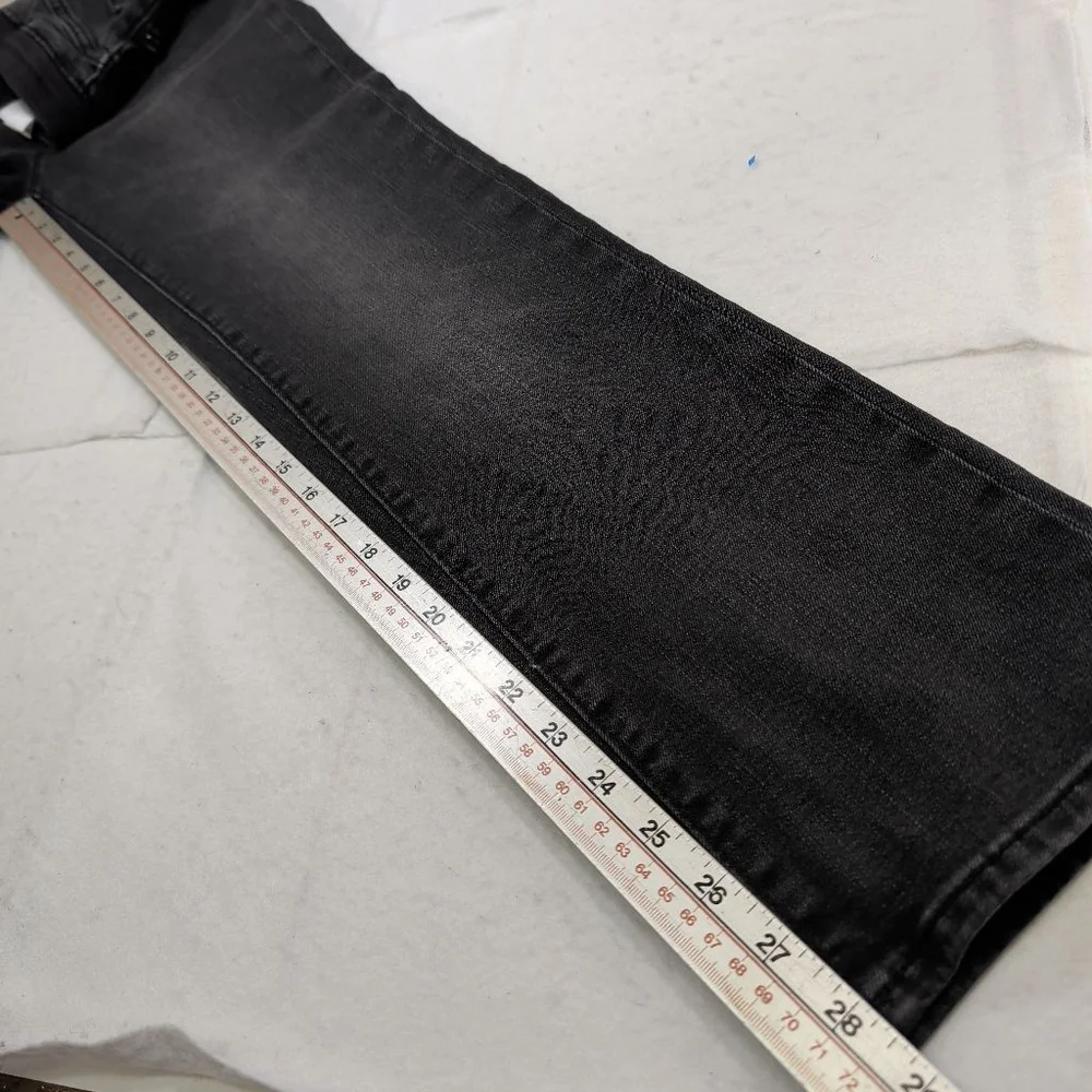 Boys Old Navy Karate Slim Jeans XL husky distressed Black